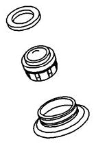 KOHLER K-1108527-VF Aerator Kit, 1.5Gpm