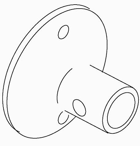 KOHLER K-24554-RP Flange