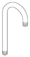 KOHLER K-33185-CP Gooseneck Swing Spout