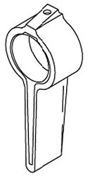 KOHLER K-35284-G Serrated Lever Handle