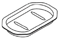 KOHLER K-37668-CP Soap Dish & Boss Assy