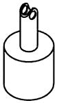 KOHLER K-42669-VF Stem/Skirt, Handle