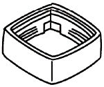 KOHLER K-42734-CP Shell Small