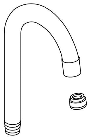 KOHLER K-43180-CP Spout Sa