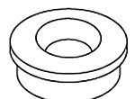 KOHLER K-52623-A Button Cap, Black