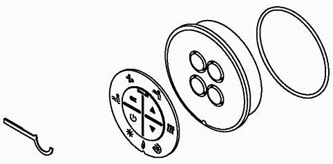 KOHLER K-1020678-E-NY Cover/Cb Assembly, Flagship Spa Massage