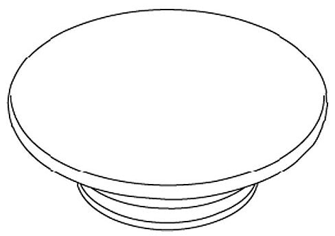 KOHLER K-1032249-VS Stopper, Clicker Drain