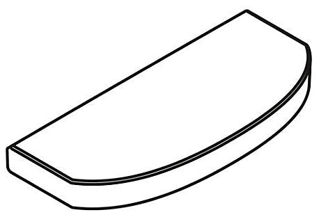 KOHLER K-1086929-T-NY Cover, Tank, W/Locks