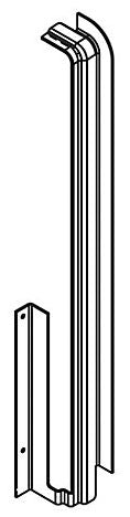 KOHLER K-1114240-B-NY Guide Track Trim Assy, Right
