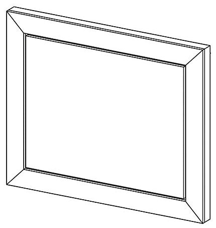 KOHLER K-1216320-L2-1WC Dwr Frt 12X9 W/Screws, Jacquard™ Left 2