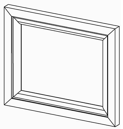 KOHLER K-1216340-D1-1WA Dwr Frt 12X9 W/Screws, Damask™ Middle 1