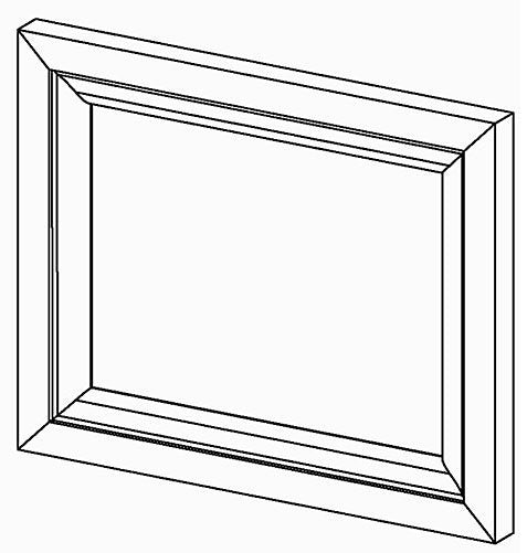 KOHLER K-1216340-D1-1WG Dwr Frt 12X9 W/Screws, Damask™ Middle 1