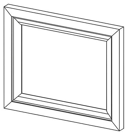 KOHLER K-1216340-L3-1WB Dwr Frt 12X9 W/Screws, Damask™ Left 3