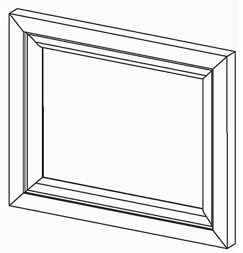KOHLER K-1216340-R1-1WB Dwr Frt 12X9 W/Screws, Damask™ Right 1