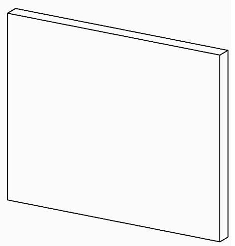 KOHLER K-1216354-D3-1WC Dwr Frt 12X9 W/Screws, Poplin™ Middle 3