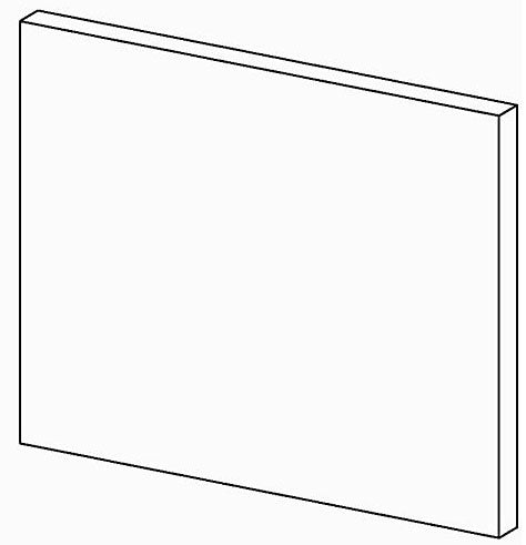 KOHLER K-1216364-R1-1WG Dwr Frt 12X9 W/Screws, Marabou™ Right 1