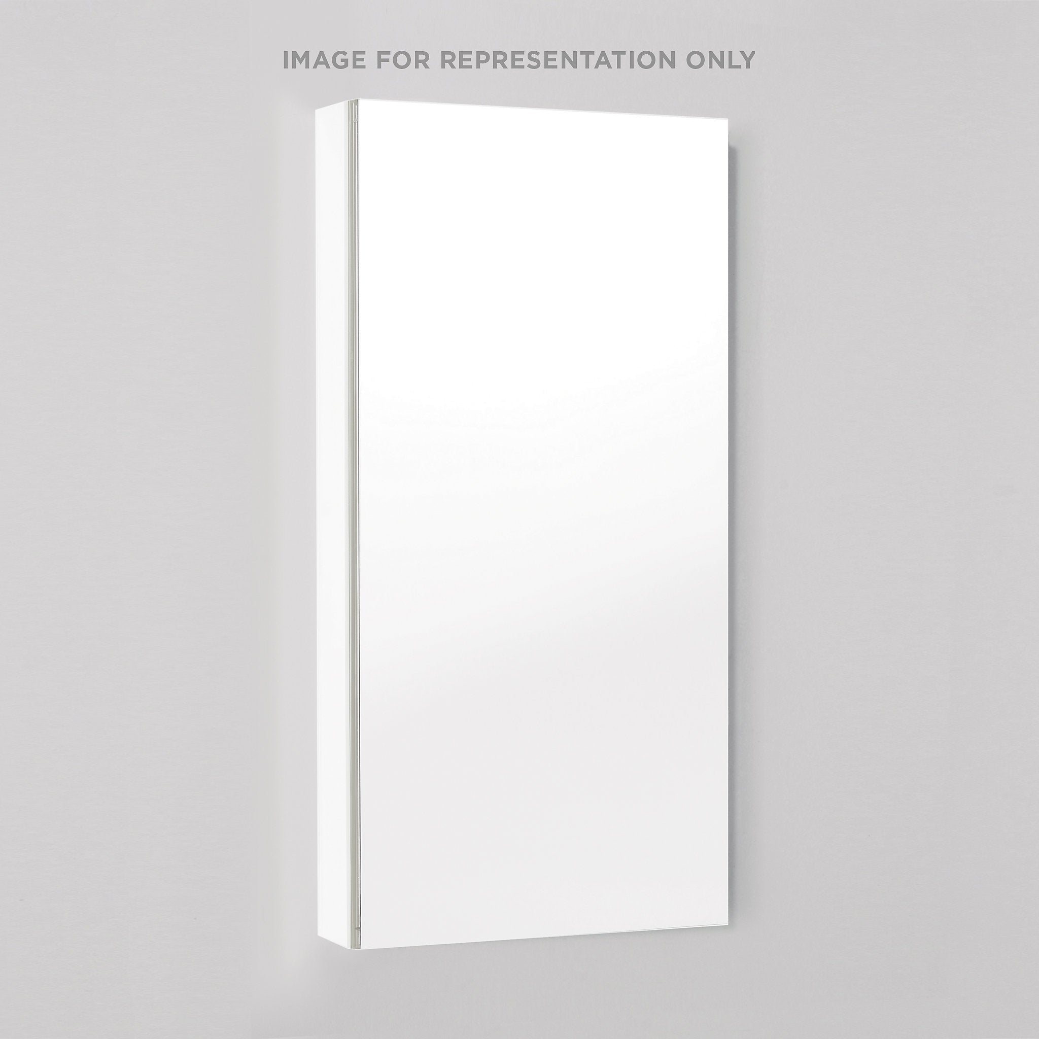 robern MC2040D4FPLE2 M Series 20" x 40" x 4", Flat Top, Polis