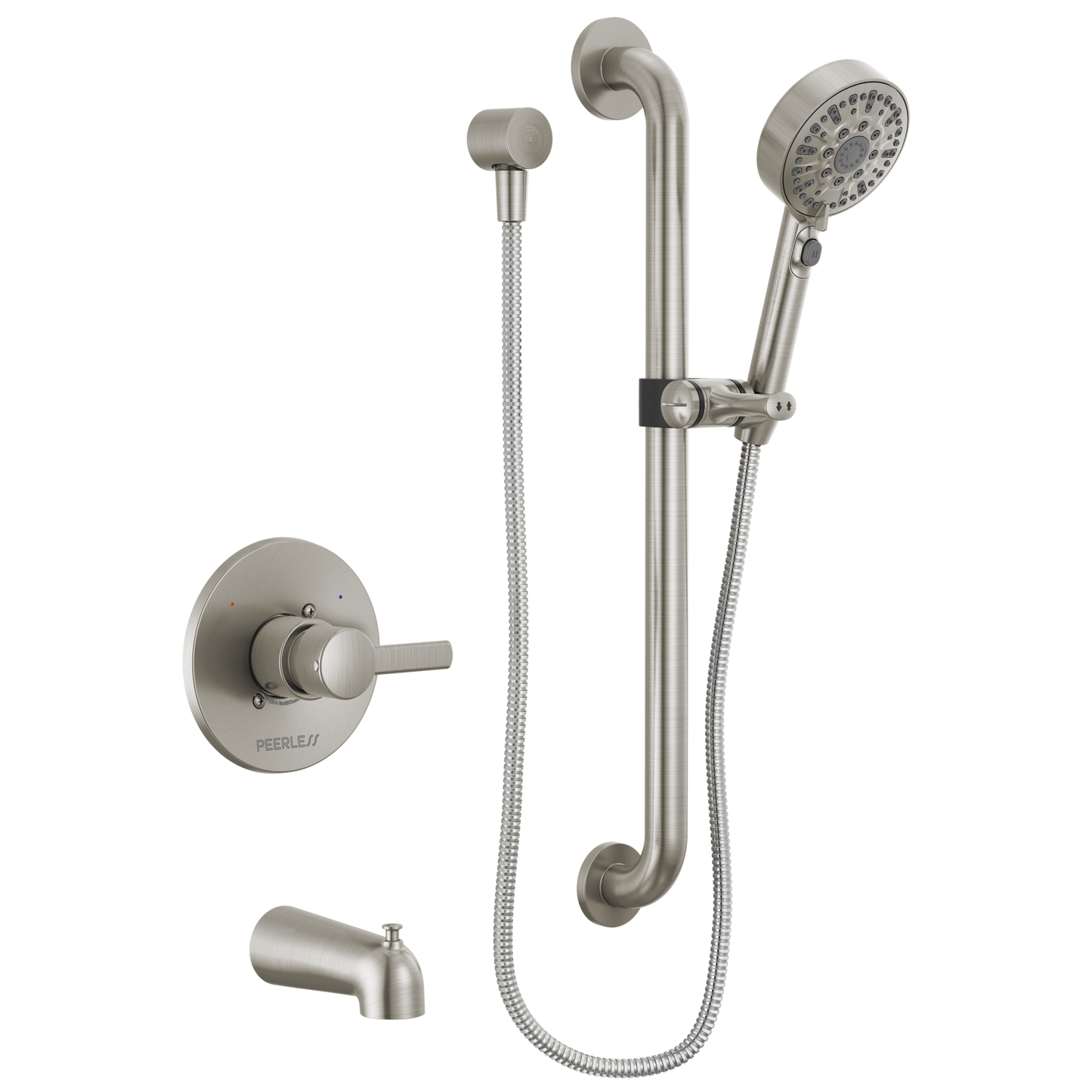 Peerless Precept: ADA tub and hand shower
