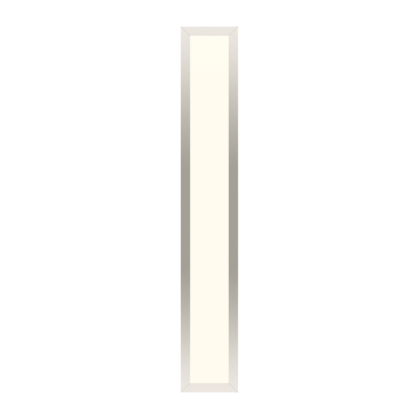 Profiles 5" x 30" x 4-5/8" framed lighting in polished nickel with 2700 kelvin temperature (warm light)