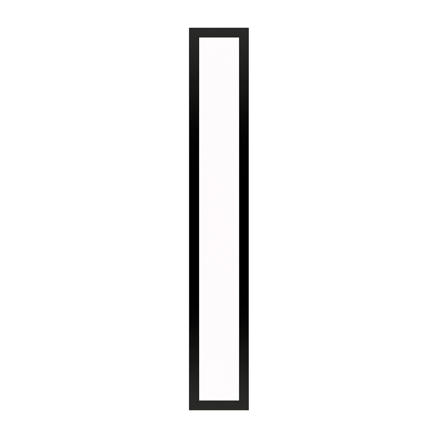 Profiles 5" x 30" x 4-5/8" framed lighting in matte black with 2700 kelvin temperature (warm light)