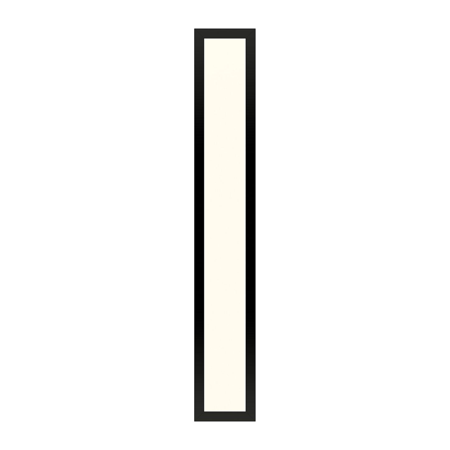 Profiles 5" x 30" x 4-5/8" framed lighting in matte black with 4000 kelvin temperature (cool light)