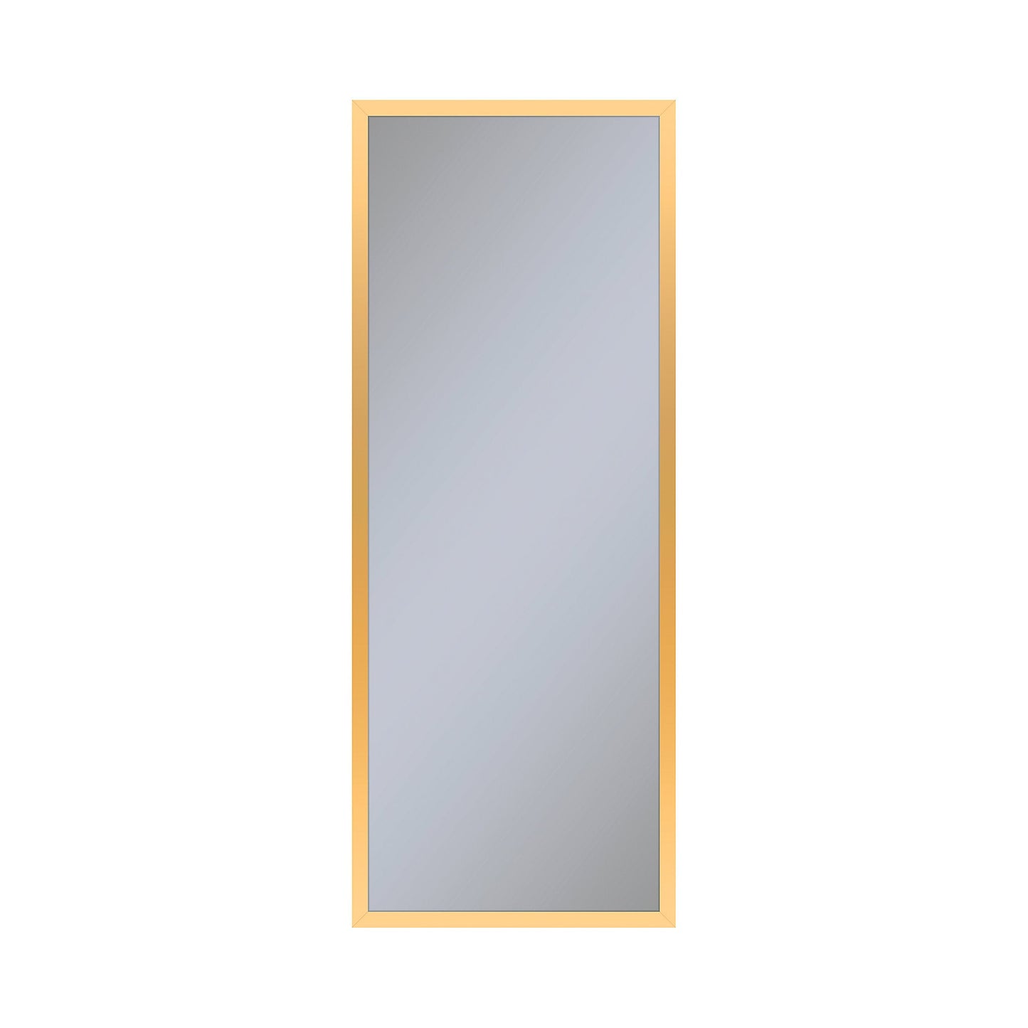 Profiles 15-1/4" x 39-3/8" x 4" framed cabinet in matte gold and non-electric with reversible hinge (non-handed)