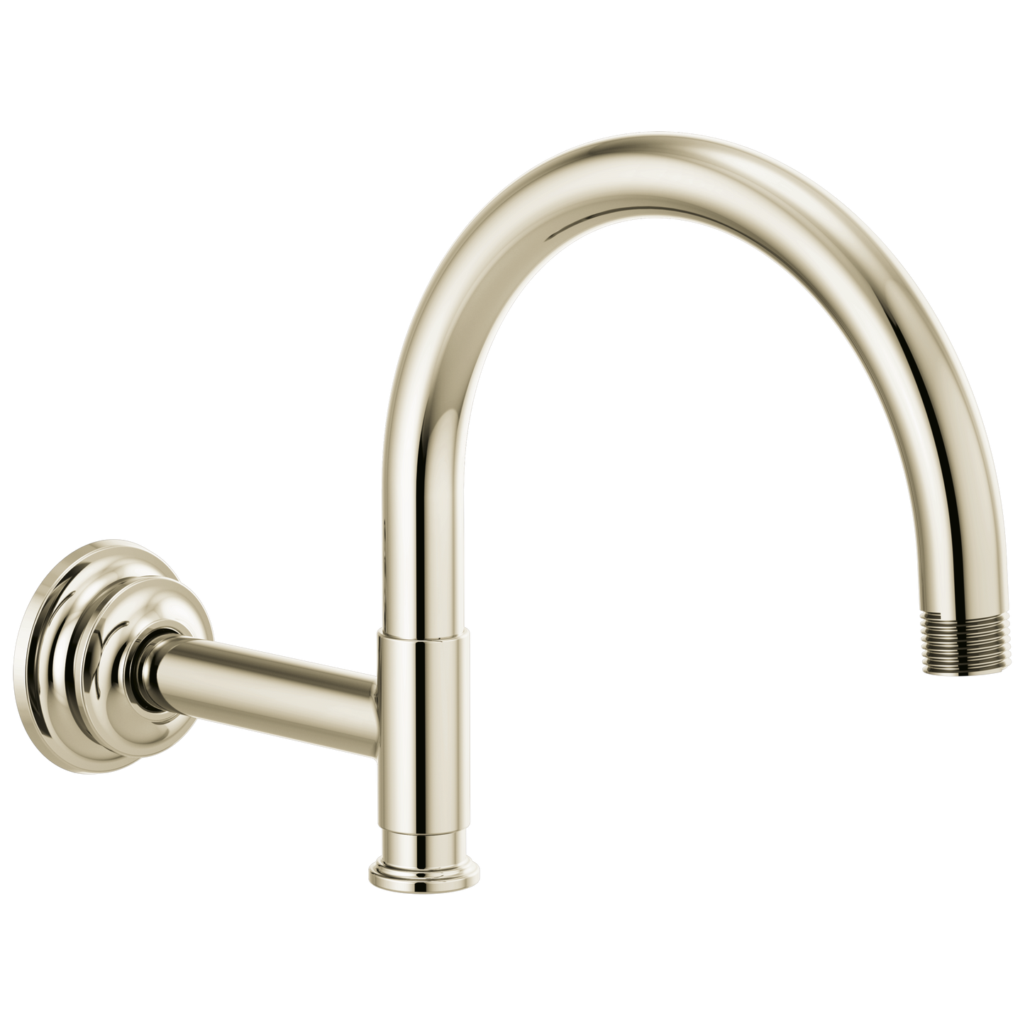 Brizo Invari: 12 1/8" Arc Shower Arm And Flange