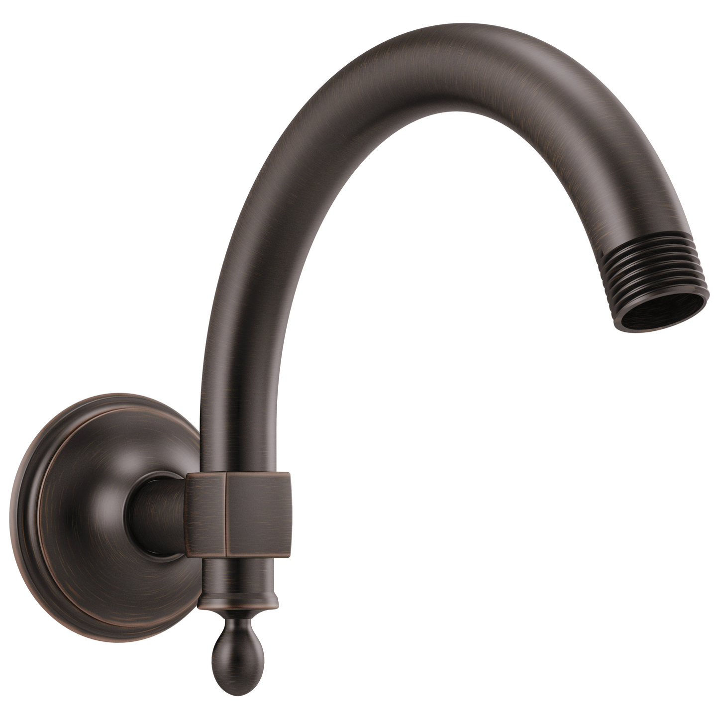 Brizo Universal Showering: 10" Classic Wall Mount Shower Arm And Flange
