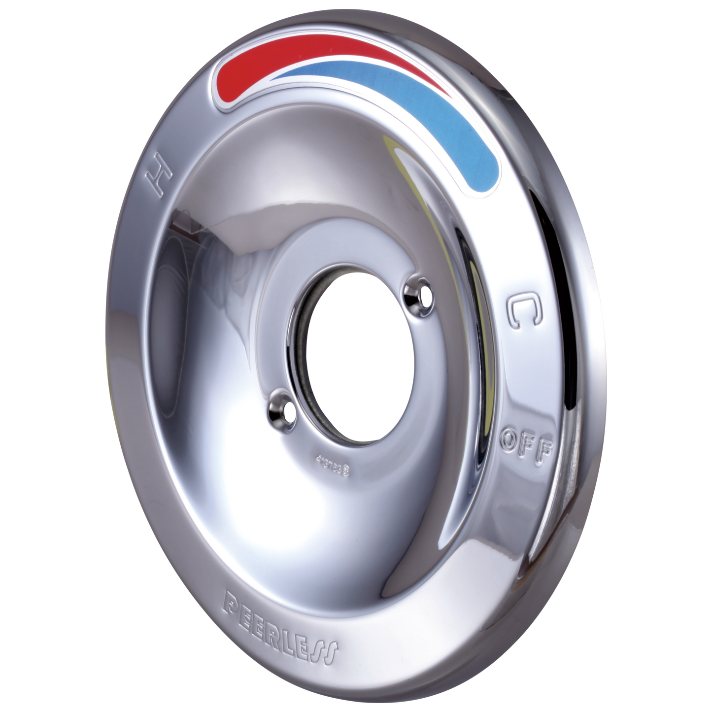 Delta RP71608 Shower Trim Escutcheon Red/Blue Indicator