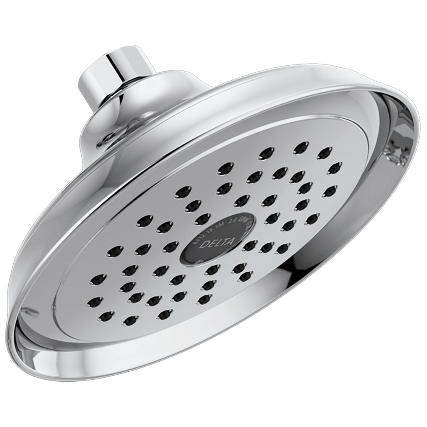 Delta Delta Silverton: Touch-Clean Water-Efficient Shower Head - 1.75 GPM