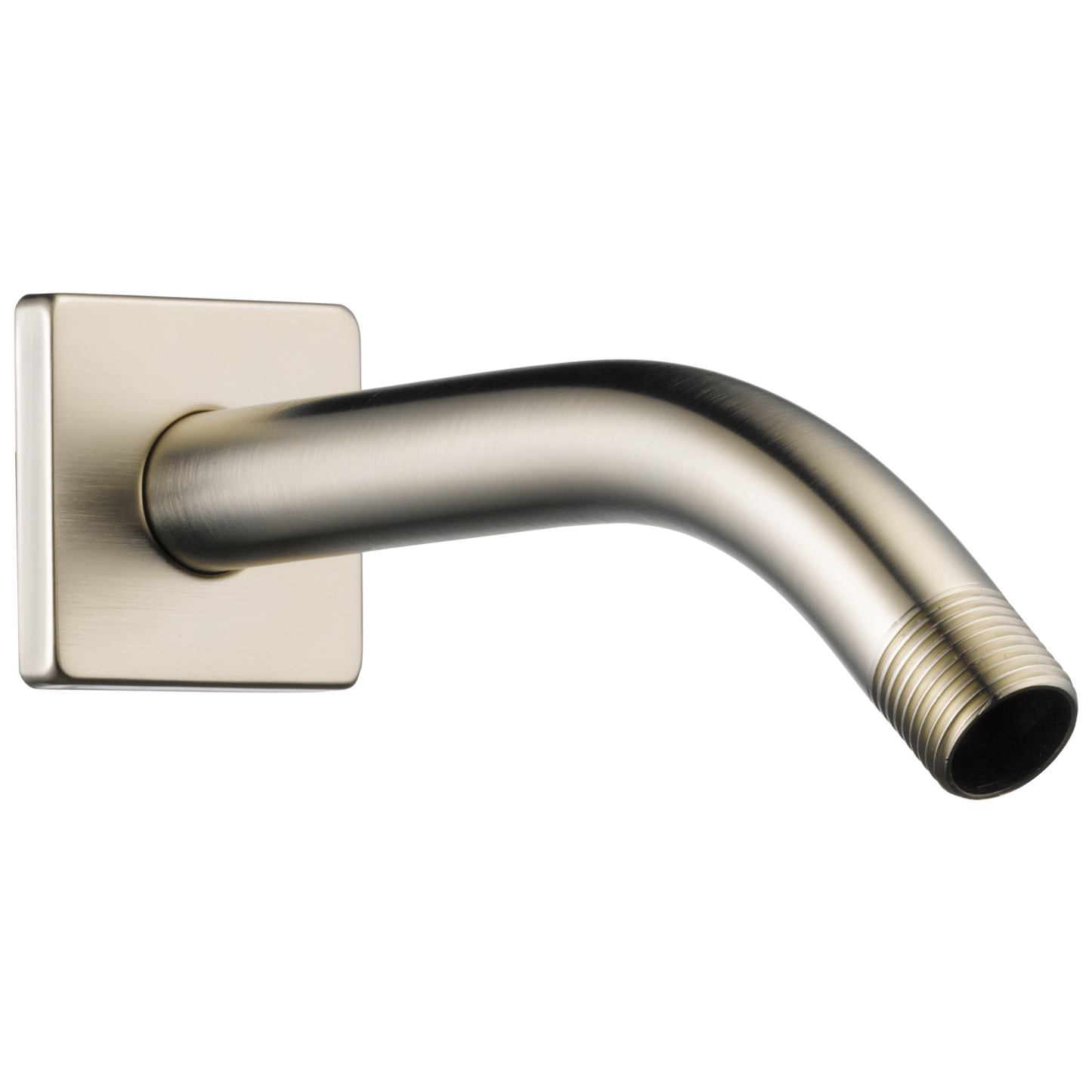 Brizo Brizo Brizo Universal Showering: 7" Linear Square Wall Mount Shower Arm And Flange