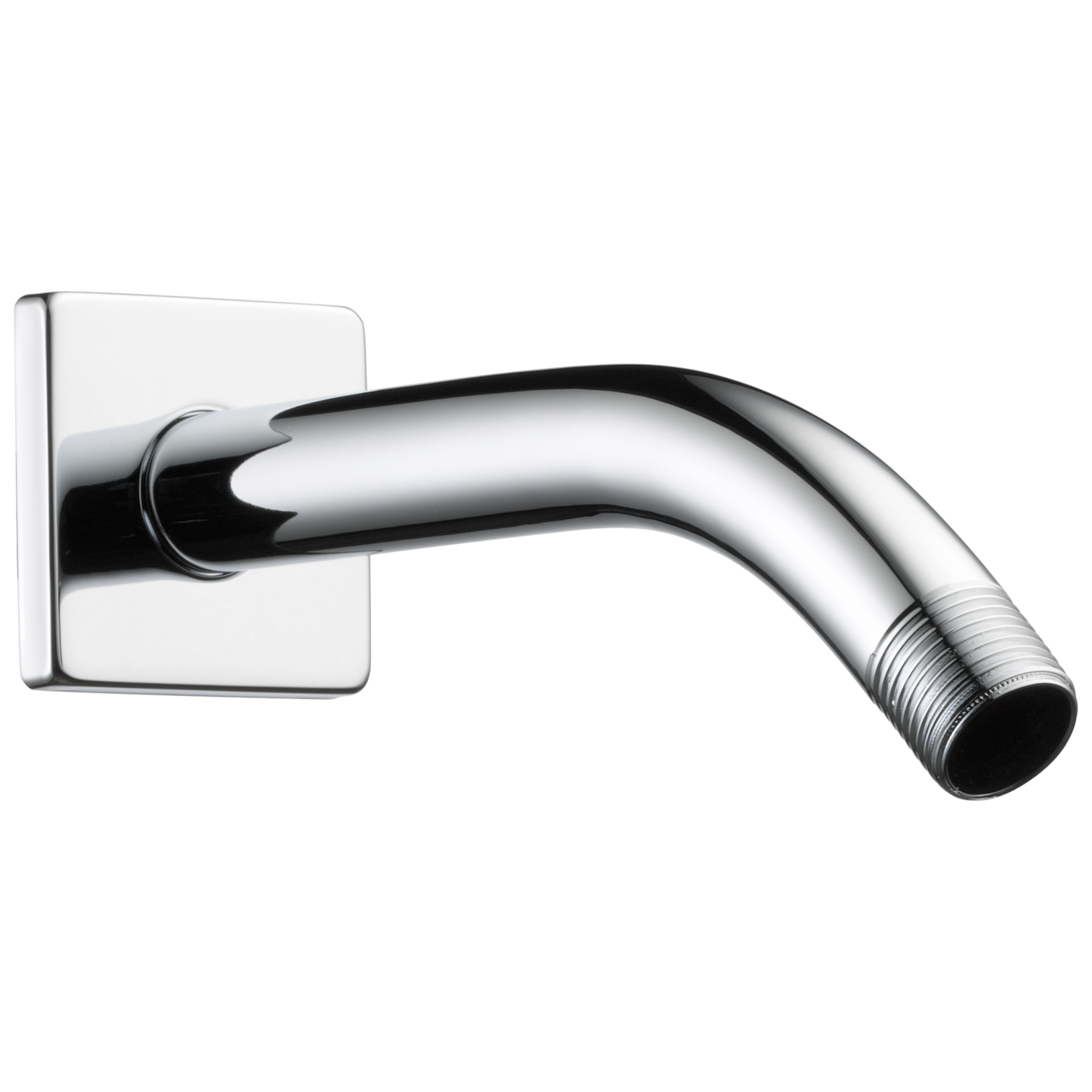 Brizo Brizo Brizo Universal Showering: 7" Linear Square Wall Mount Shower Arm And Flange