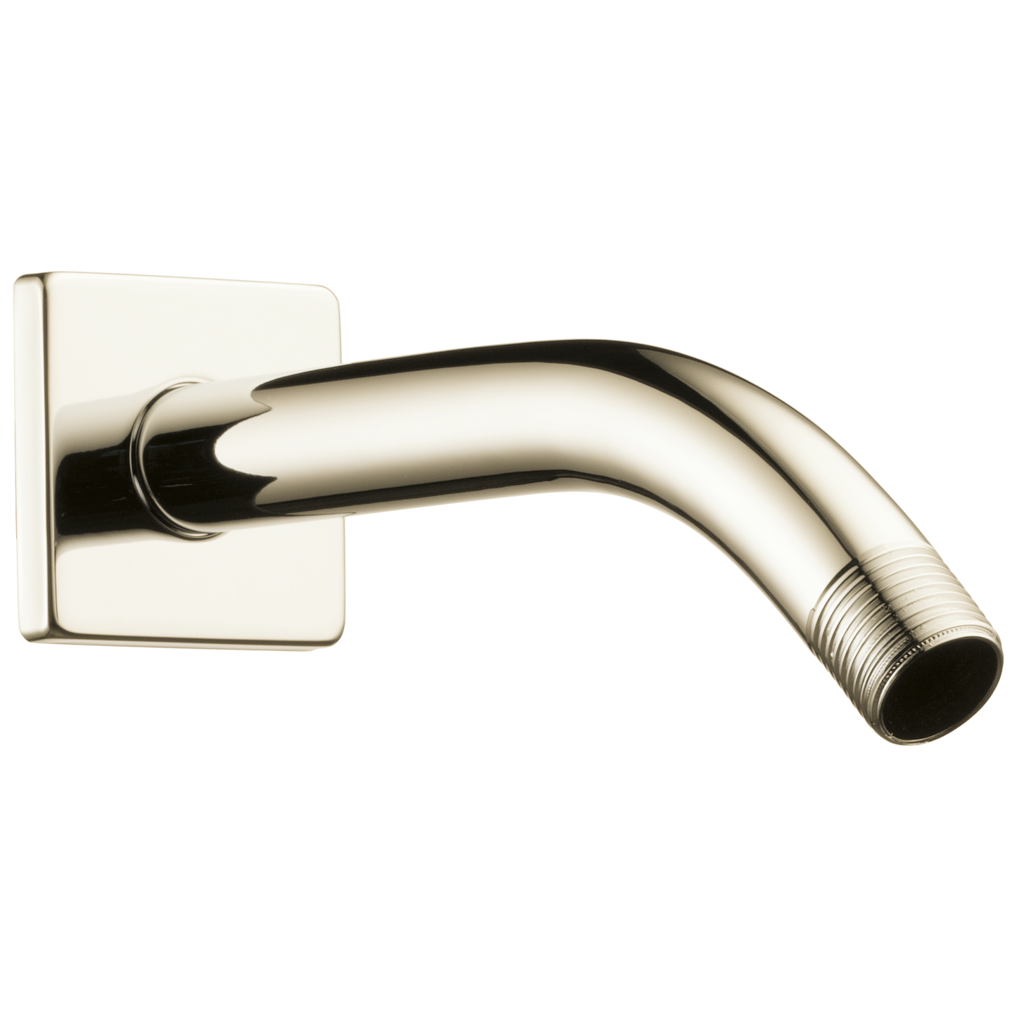 Brizo Universal Showering: 7" Linear Round Wall Mount Shower Arm And Flange