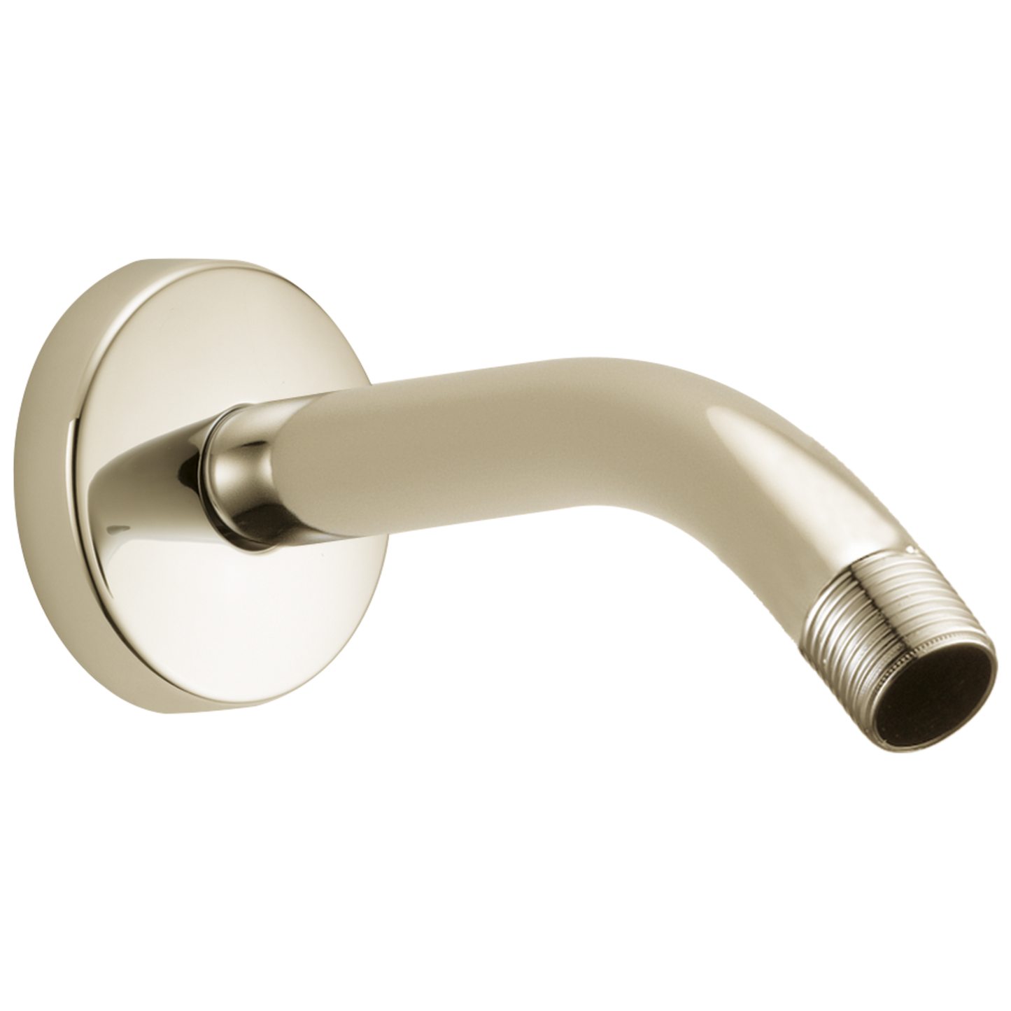 Brizo Brizo Brizo Universal Showering: 7" Linear Round Wall Mount Shower Arm And Flange