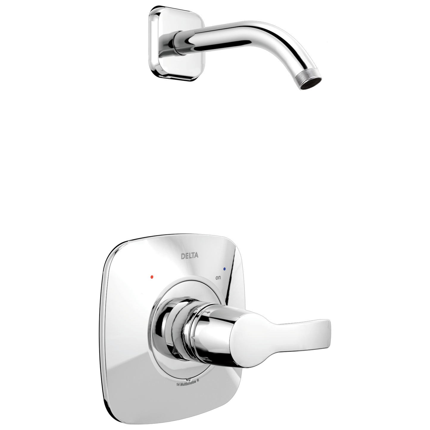 Delta T14252-LHD Tesla Monitor 14 Series Shower Trim - Less Head