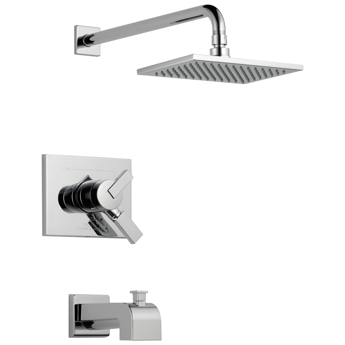 Delta T17453-WE Vero Monitor 17 Series Tub and Shower Trim