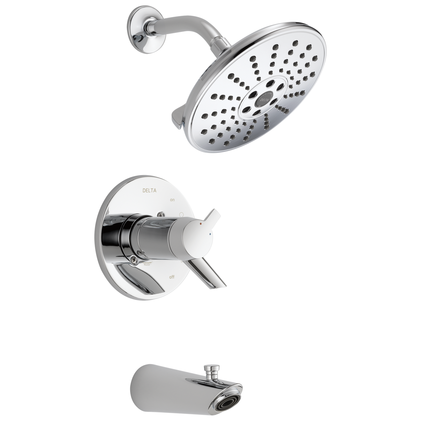 Delta T17T461-H2O Compel Tempassure 17T Series H2okinetic Tub and Shower Trim