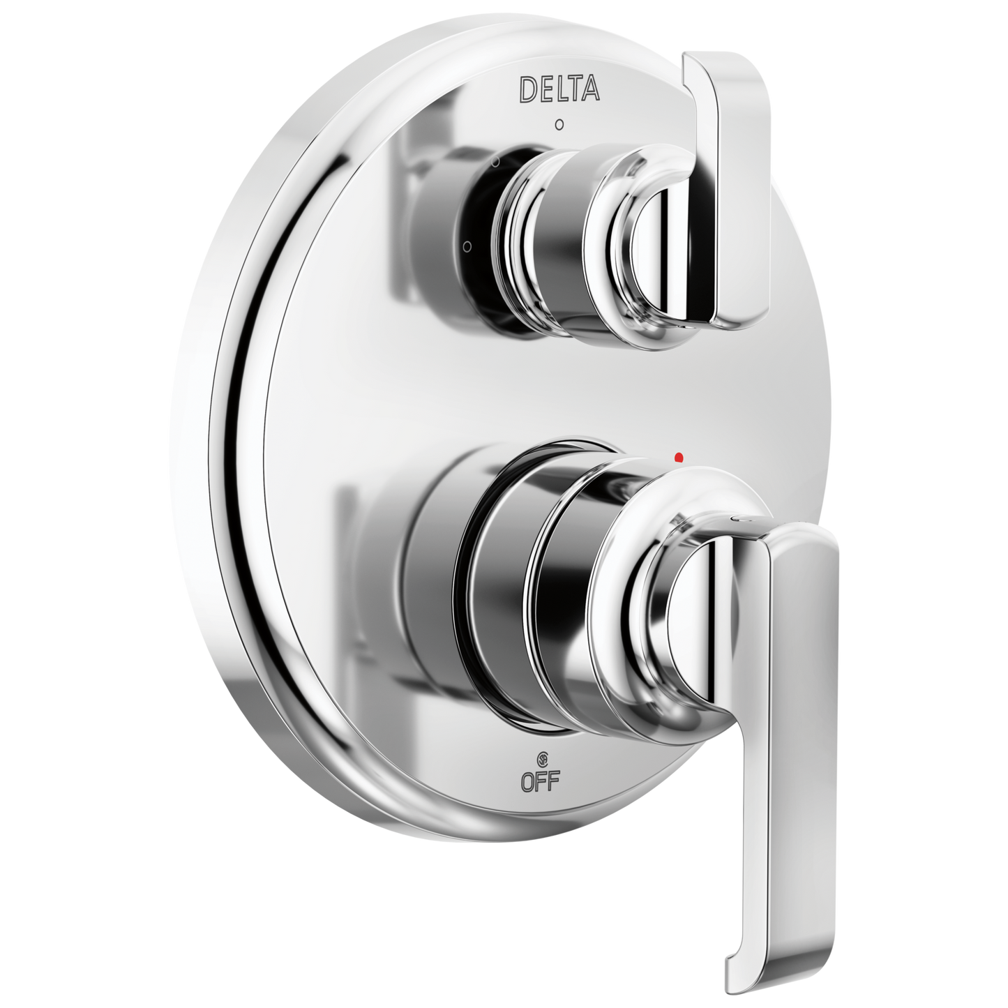 Delta Tetra: 14 Series Integrated Diverter Trim with 3-Setting