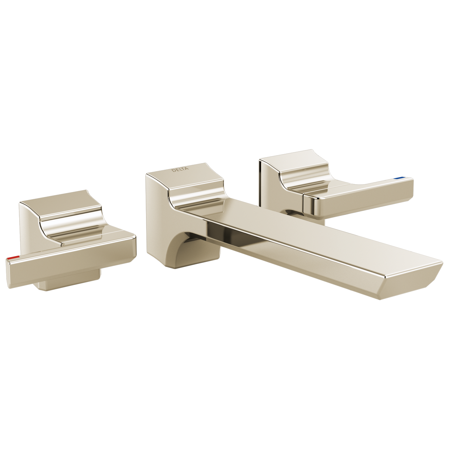 Delta Pivotal: Two Handle Wall Mount Bathroom Faucet Trim