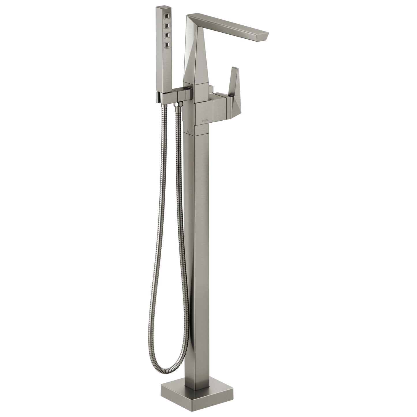 Delta Trillian: Single Handle Floor Mount Tub Filler Trim