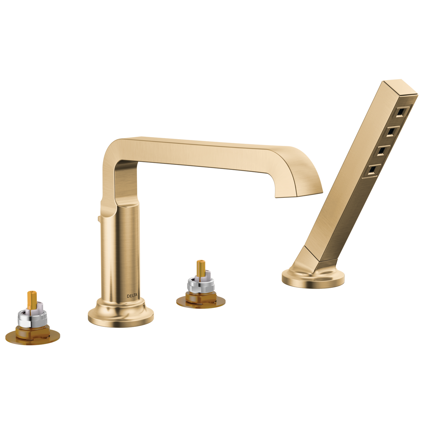 Delta Tetra: Roman Tub Trim with Hand Shower