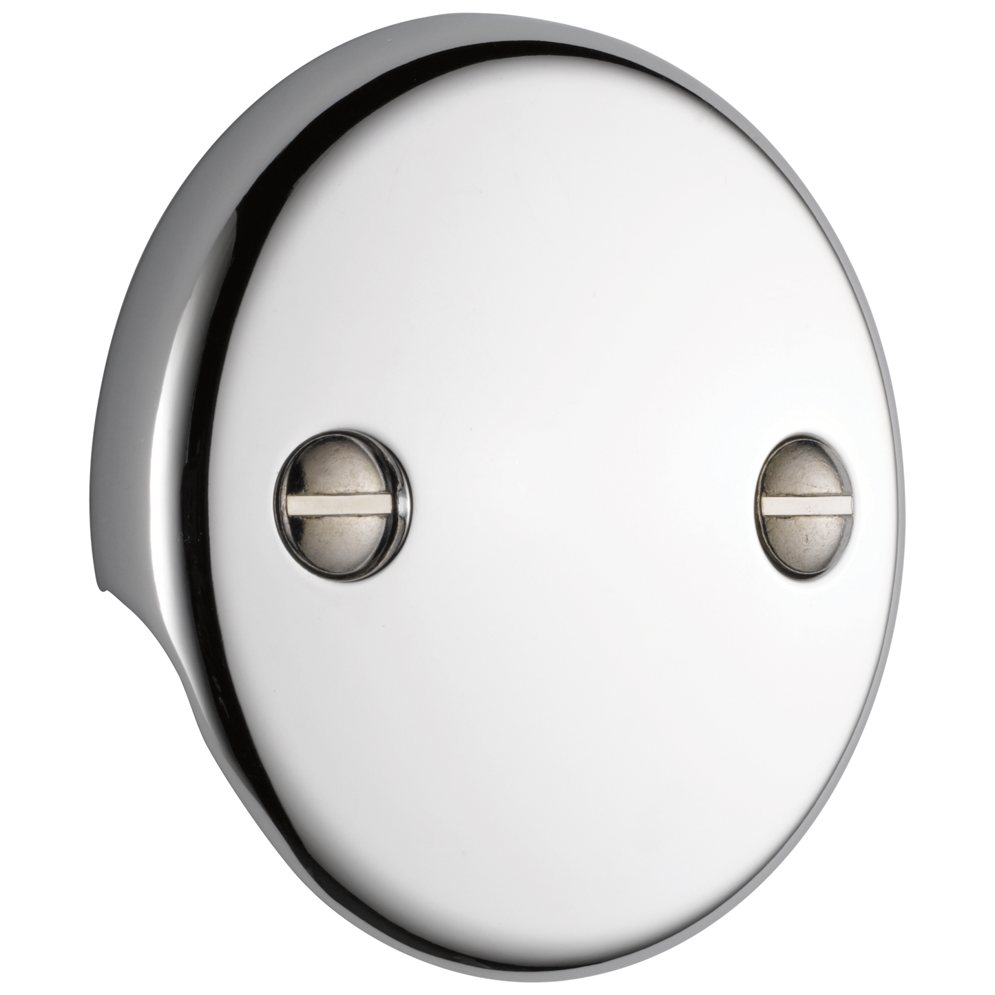 Delta U2693-PK Universal Showering Components Overflow Plate - 2 Hole Tub Drain