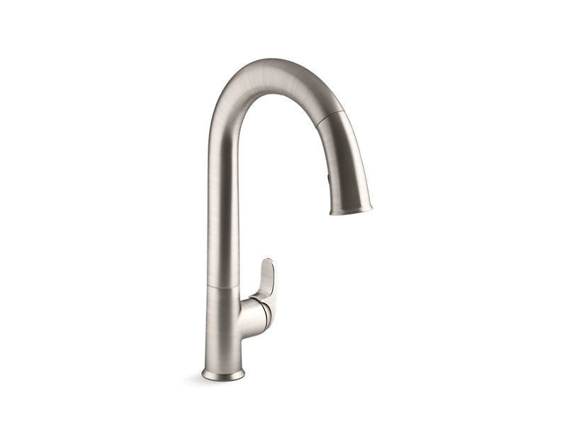KOHLER K-72218 Sensate Touchless pull-down kitchen sink with two-function sprayhead