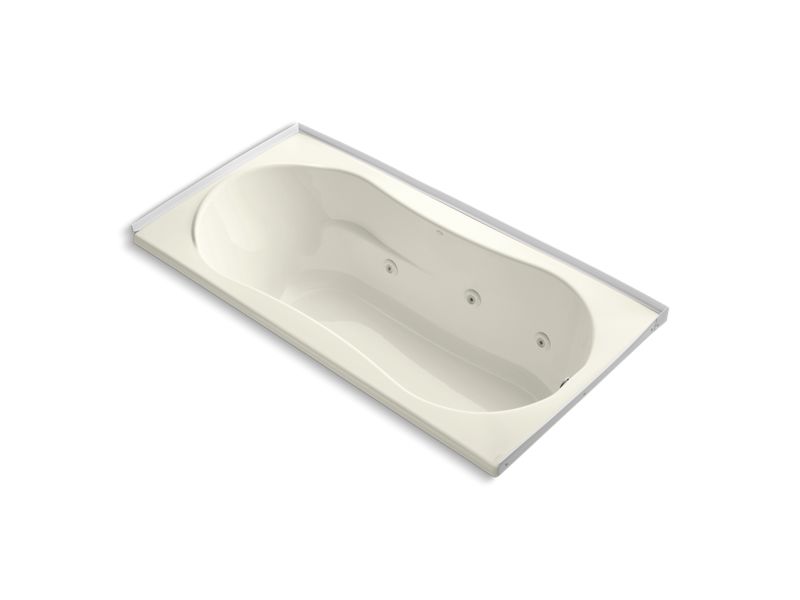 KOHLER K-1157-R-96 7236 72" x 36" alcove whirlpool with integral flange and right-hand drain
