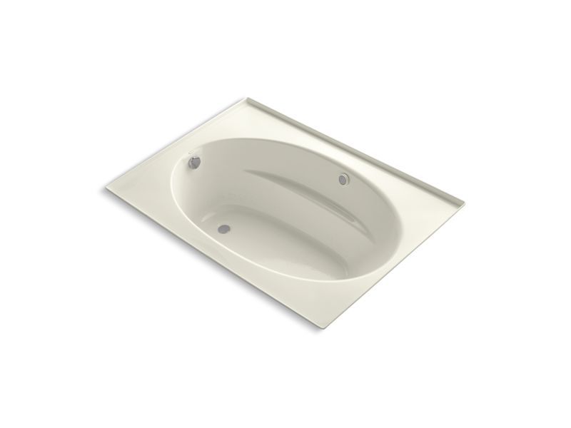 KOHLER K-1112-GF-96 Windward 60" x 42" drop-in BubbleMassage(TM) Air Bath with integral flange