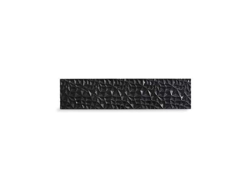 KOHLER 22574-NM Tailor 34-3/4" Carved Stone Insert in Nero Marquina