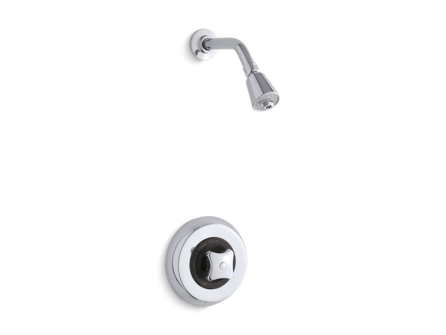 KOHLER K-TS6910-2G Triton Rite-Temp shower valve trim with standard handle and 1.75 gpm showerhead