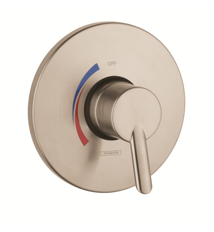 hansgrohe 04441820 Commercial S Pressure Balance Trim in Brushed Nickel