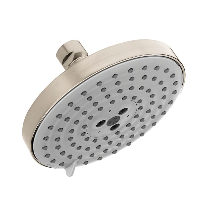 hansgrohe 04725820 Raindance S 150 Air 3-jet Showerhead, 2.0 Gpm in Brushed Nickel
