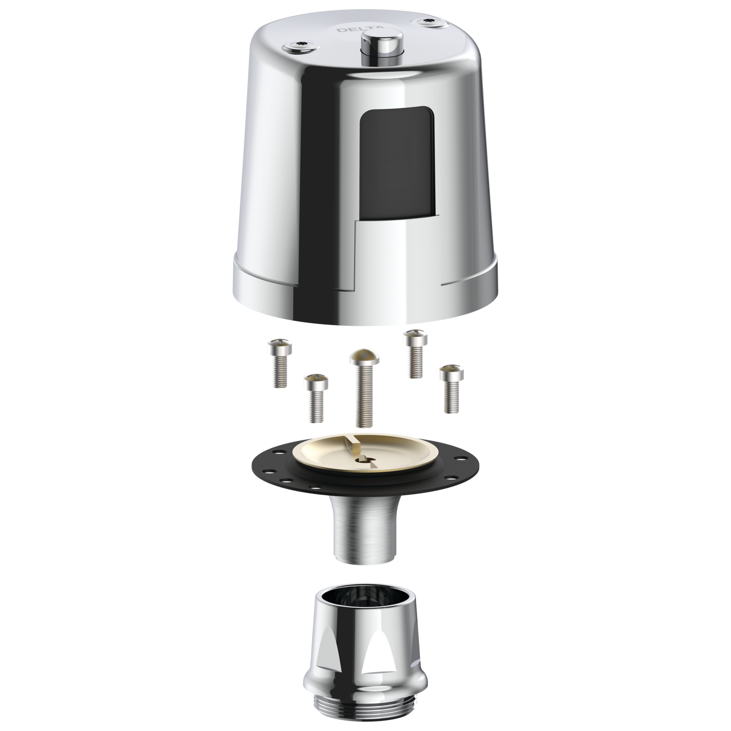 Commercial Instit Parts 061229A Retrofit Kit BT E-FV UR 2nd Gen to 3rd Gen w/S&G - Chrome